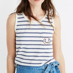Madewell Striped Hiatus Tank